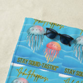 海動物引用文 ビーチタオル (インサイチュ)