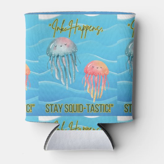 海動物引用文 缶クーラー (正面)