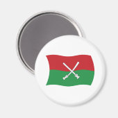 海南李・ミャオ国旗の磁石 マグネット (正面/裏面)