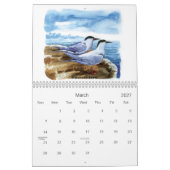 海及び浜鳥のカレンダー2009年 カレンダー (3月 2027)