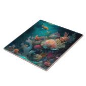 海及び海洋生物セラミックタイル タイル (側面)