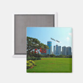 海口中国街並 マグネット (正面/裏面)