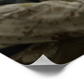 海員が訓練を行う ポスター (角)