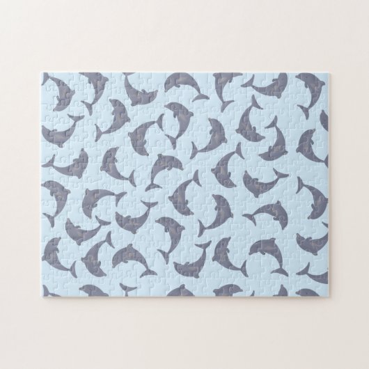 海図のイルカ ジグソーパズル (横)