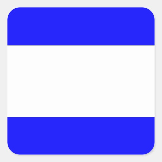 海国際的海信号旗航海の文字 スクエアシール (正面)