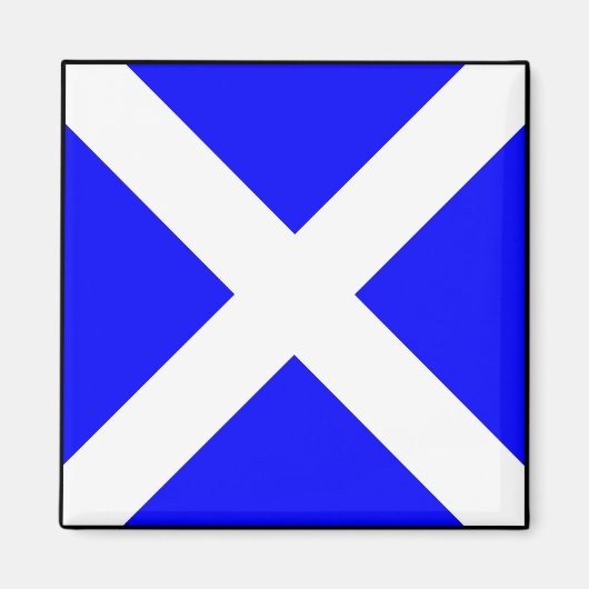 海国際的海信号旗航海の文字 マグネット (正面)