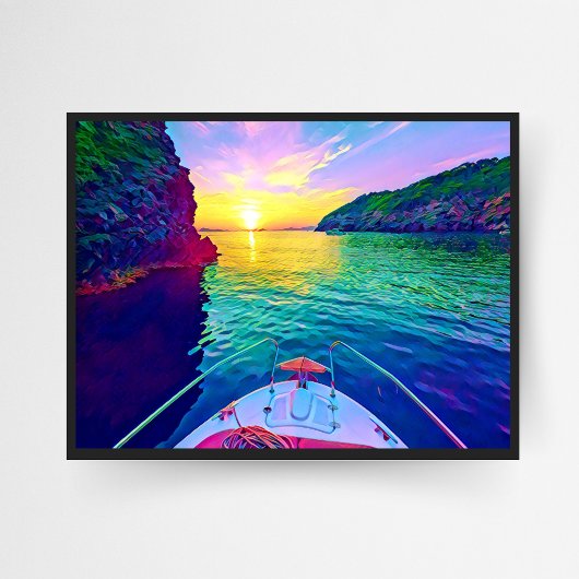 海地中海のの夏を夢見る ポスター