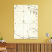 海地中海の5 キャンバスプリント (インサイチュ (リビング))