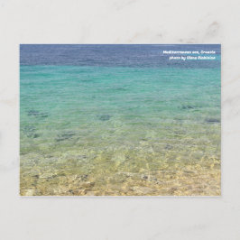 海地中海の、クロアチア。ポストカード ポストカード