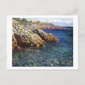 海地中海の(Cap d'Antibes), 1888 ポストカード (正面)