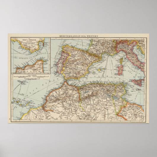 海地中海のW ポスター (正面)