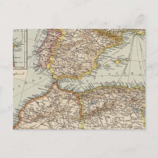 海地中海のW ポストカード (正面)