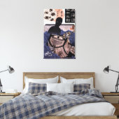 海坊主,国芳日本の海の怪獣，国芳，浮世絵 キャンバスプリント (インサイチュ (寝室))