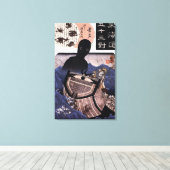 海坊主,国芳日本の海の怪獣，国芳，浮世絵 キャンバスプリント (インサイチュ (ウッドフロア))