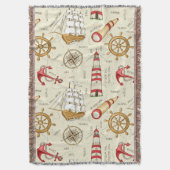 海場面 スローブランケット (正面縦)