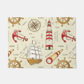 海場面 ドアマット (正面)