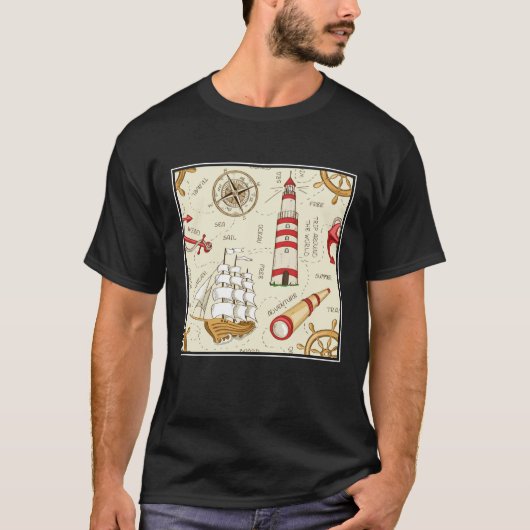 海場面 Tシャツ (正面)
