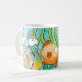 海塩マグのキス コーヒーマグカップ (正面左)