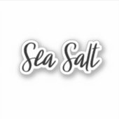 海塩保管シール シール (正面)