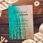 海夏ビーチ目的地リハーサルディナー 招待状