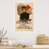 海外から海外へ – チャウトークアで彼女の話を聞く ポスター (キッチン)