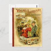 海外の若い米国人 ポストカード (正面/裏面)