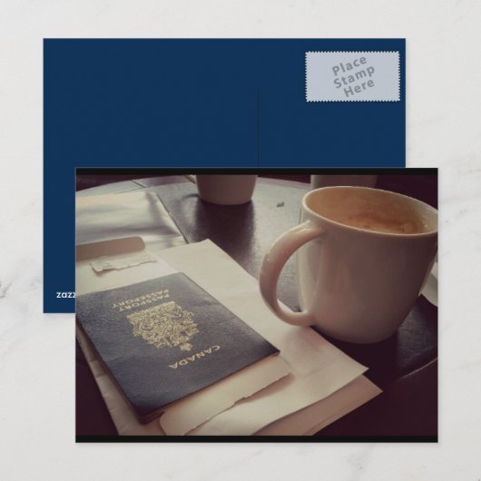 海外カナダ人 ポストカード (正面/裏面)