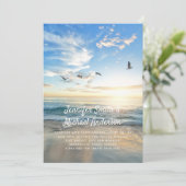 海外トロピカルビーチウェディングフォト モダンオーシャン (スタンド正面)