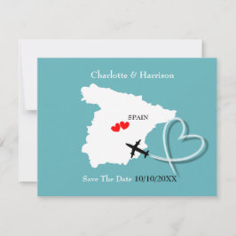 海外挙式 スペイン Save The Date セーブザデート