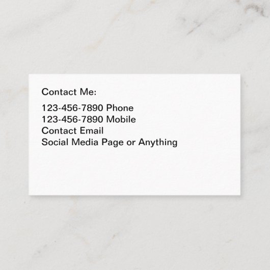 海外旅行代理店の専門家 名刺 (裏面)