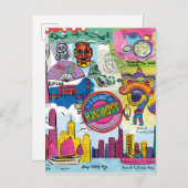 海外旅行 – 香港 ポストカード (正面/裏面)