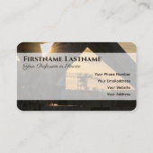 海外発送のための海運物流専門家 名刺 (裏面)