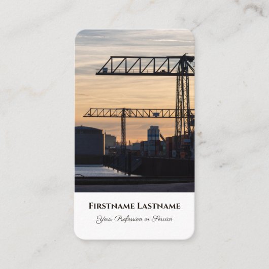 海外発送のための海運物流専門家 名刺 (正面)