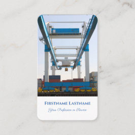 海外発送のための海運物流専門家 名刺