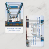 海外発送のための海運物流専門家 名刺 (正面/裏面)