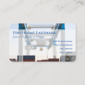 海外発送のための海運物流専門家 名刺 (裏面)