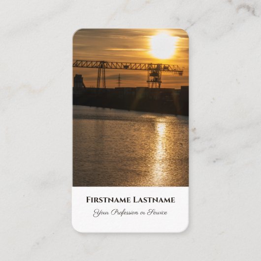 海外発送のための海運物流専門家 名刺 (正面)