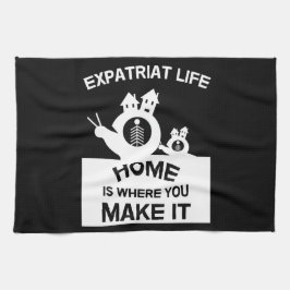 海外駐在員が家族や贈り物を広める キッチンタオル