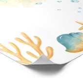 海夢発見クラゲのカスタマイズ ポスター (角)