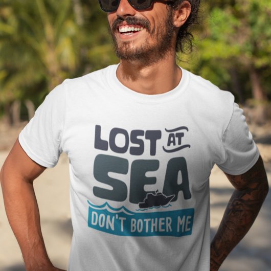 海失ったで私のクルーズ旅行を気にしない Tシャツ