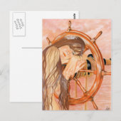 海失った人魚はがき ポストカード (正面/裏面)