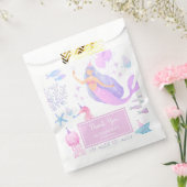 海女の下の人魚の女の子1st誕生日 フェイバーバッグ (封をした状態)