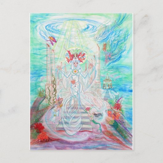 海女 ポストカード (正面)