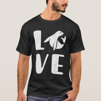 海子犬シールデイシーライオン Tシャツ