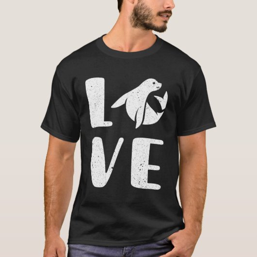 海子犬シールデイシーライオン Tシャツ (正面)