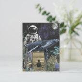 海宇宙飛行士の混合媒体 ポストカード (スタンド正面)