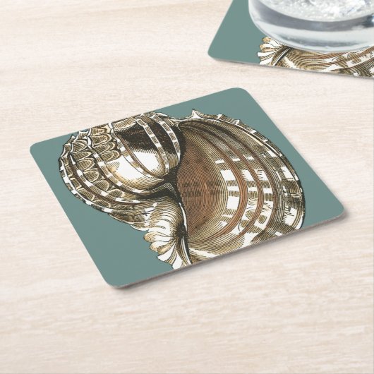 海宝石 スクエアペーパーコースター (アングル)