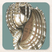 海宝石 スクエアペーパーコースター (正面)