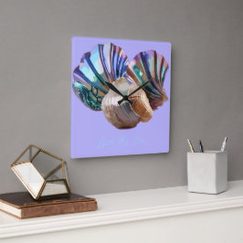 海宝石 スクエア壁時計