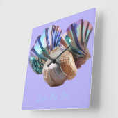 海宝石 スクエア壁時計 (傾斜)